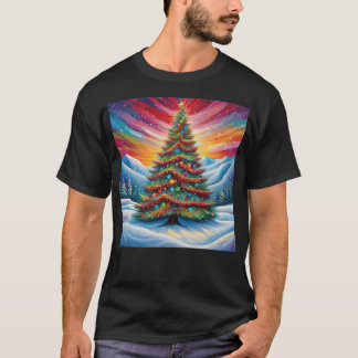 04 - Enchanting Winter Wonderland Julgran T Shirt