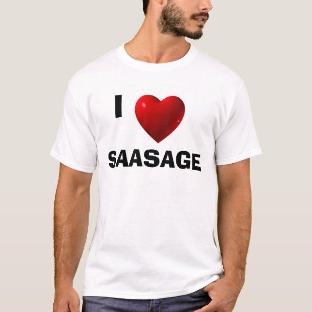 04_HeartBase I, SAASAGE Tee Shirt (Framsida)