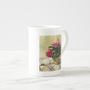 0511 Afrikanska våld i Mosaic Planter Benporslin Mugg