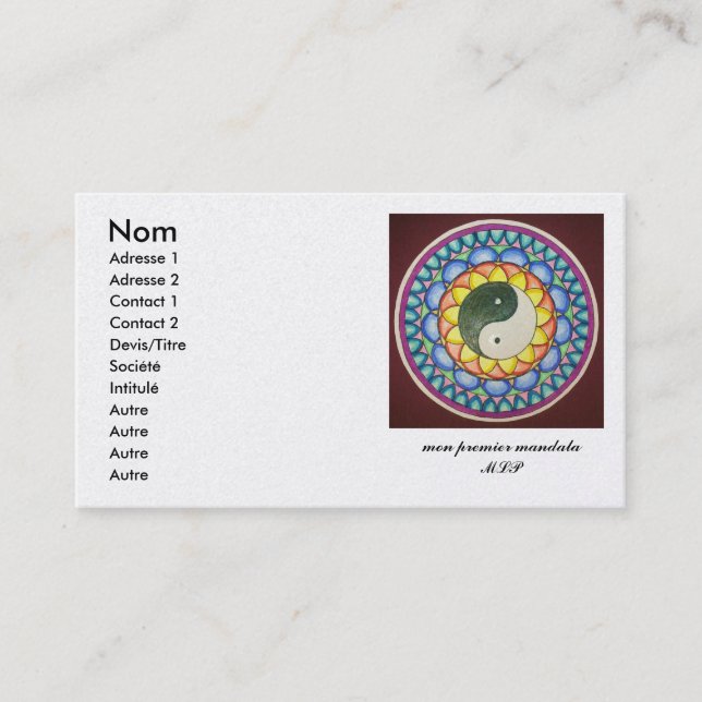 05122010220, carte visite visitkort (Framsida)
