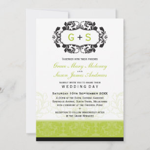 054-Kari - WEDDING INVITATIONS: luxe P Inbjudningar