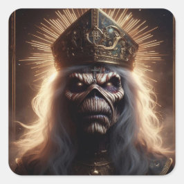 05 - Pope Fyrkantigt Klistermärke