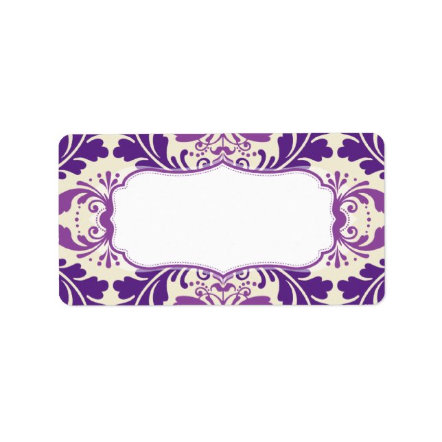 064 Enna: ADDRESS-ETIKETT - savvy Adressetikett (Framsidan)