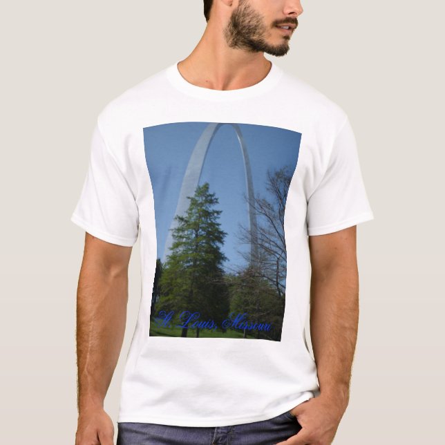 066 St Louis, Missouri T-shirt (Framsida)