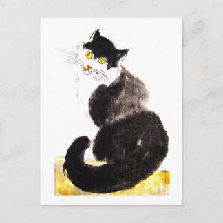 06 * Katzen-Kunst-Postkarte * Cat-Art-Postcard Vykort