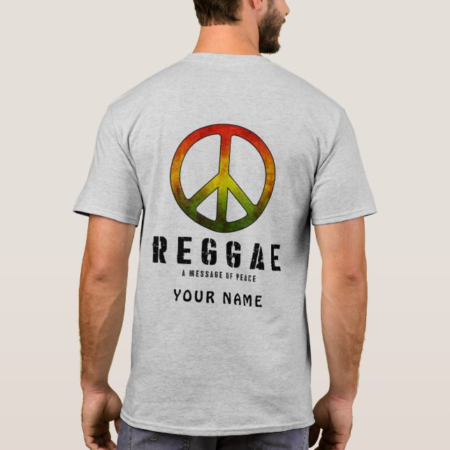 06 Reggae Peace T Shirt (Baksida)