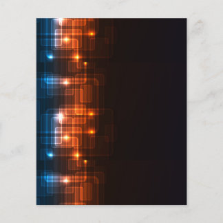 06e3961e3 BLACK BAKGRUND BLUE ORANGE DIGITAL REC Flygblad