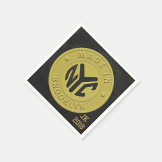 06of12 Brooklyn Token Theckans Napkins Pappersservett