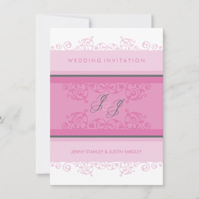 070 Jenny+Justin :: BRÖLLOPSINBJUDNINGAR: kurser 2 Inbjudningar (Framsida)