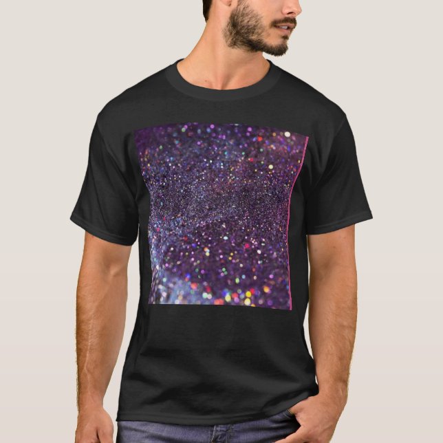 070 Omskakning - Glitter album 2018 T Shirt (Framsida)