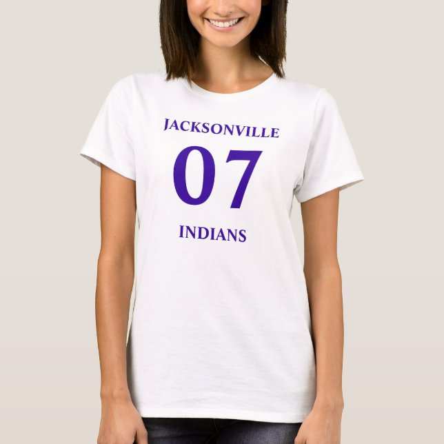 07 JACKSONVILLE, INDIER TEE (Framsida)