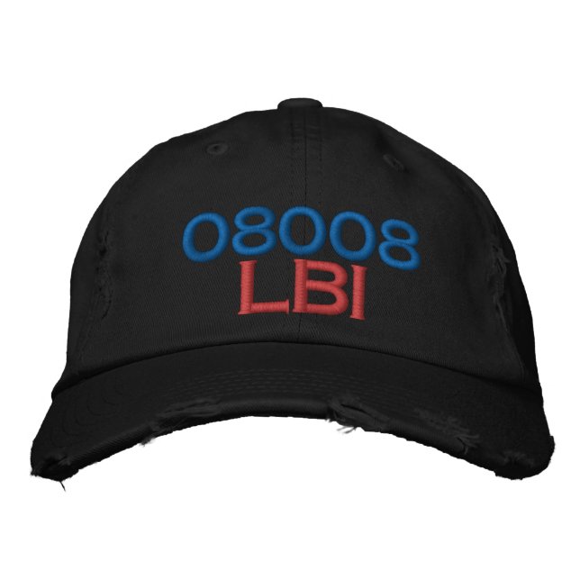 08008 LBI HAT BRODERAD KEPS (Framsida)