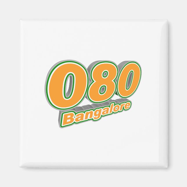 080 Bangalore Magnet (Framsidan)