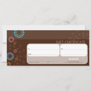 081 Frances: GIFT CERTIFICATES: retrospot 5