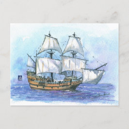 (087) Mayblomma II Vykort
