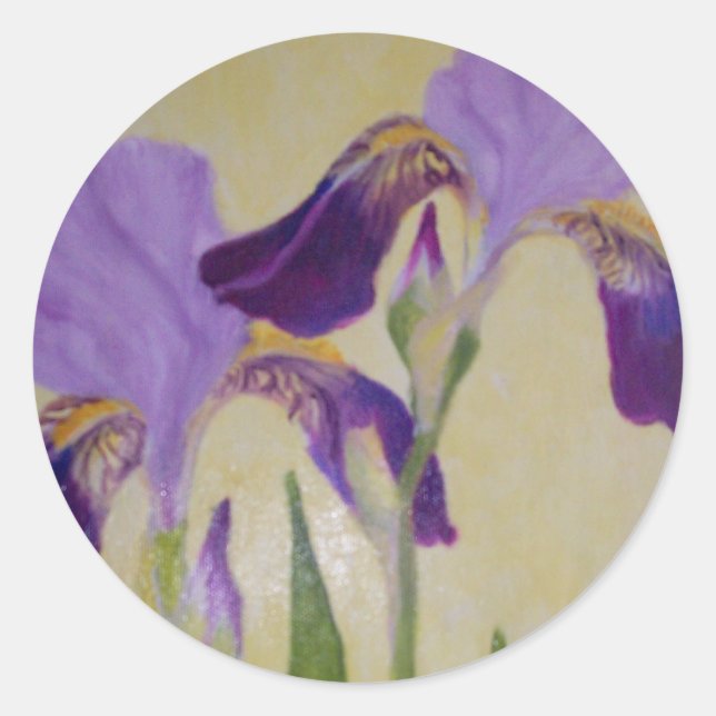 087 RUNT KLISTERMÄRKE (Framsida)