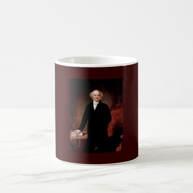08 Martin Van Buren Kaffemugg (Center)