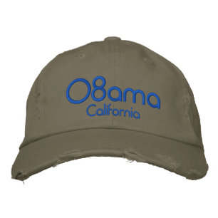 "08bama, Kalifornien Broderad Keps