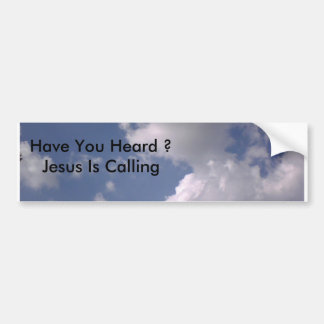 0922071706 har du hört?    Jesus kallar Bildekal