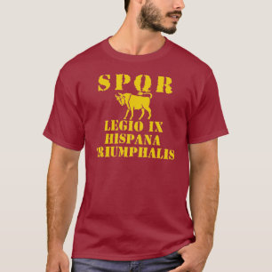 09 9th spanska triumfera legion - romersk tjur t shirt