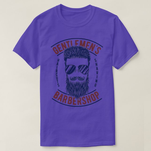 09 Barbershop3 T Shirt (Design framsida)
