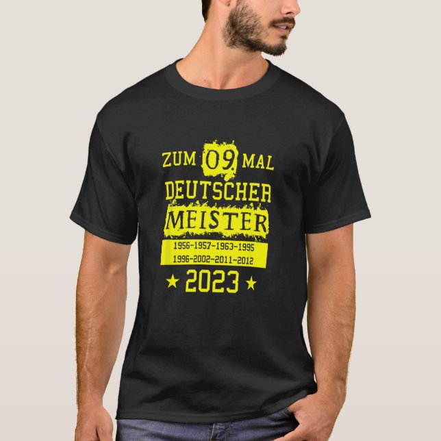 09:e mästerskapet Dortmund T Shirt (Framsida)