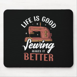 09.Livet är Bra Sewing som gör det bättre Musmatta