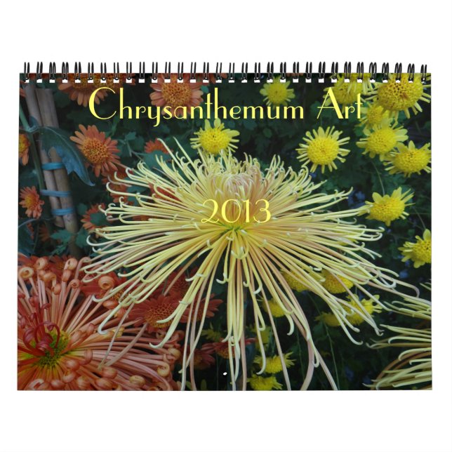 0 2013 Chrysanthemum Art Kalender (Omslag)