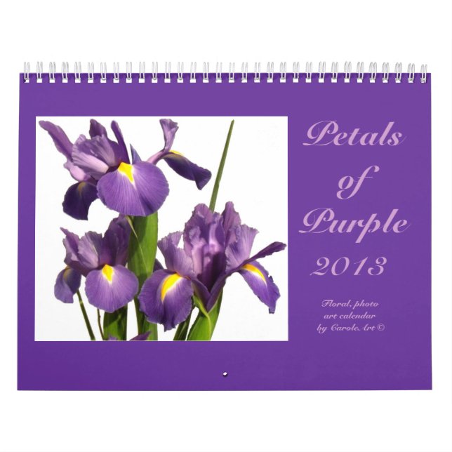 0 2013 "Petals of Lila" Kalender (Omslag)