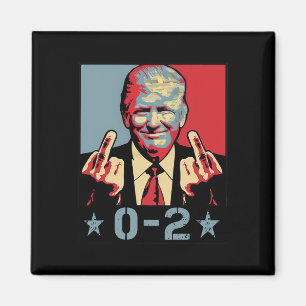 0 2 Rolig Trump 2024 Trump 2024 Vinst Seger Vinnar Magnet