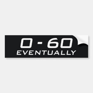 0-60 slutligen bildekal