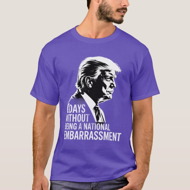0 dagar utan att vara ett nationellt förtryck, Hum T Shirt (Framsida)