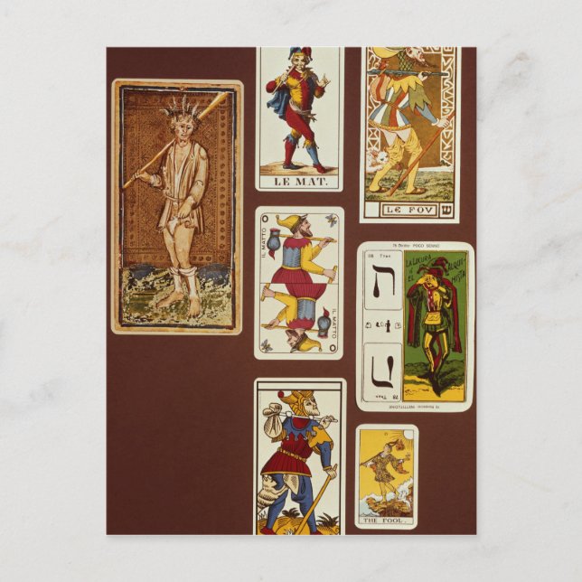 0 Fool Vykort (Framsida)