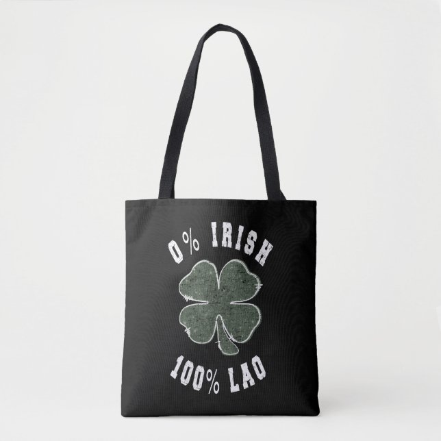 0 Irish 100 Loa Shamrock Tygkasse (Framsida)