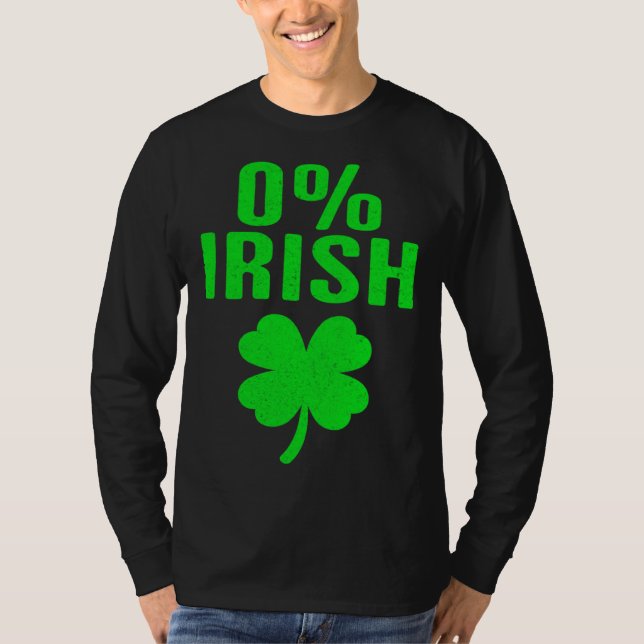 0 Irish  Leprechaun Shamrock 4 C  Boy Girl T Shirt (Framsida)