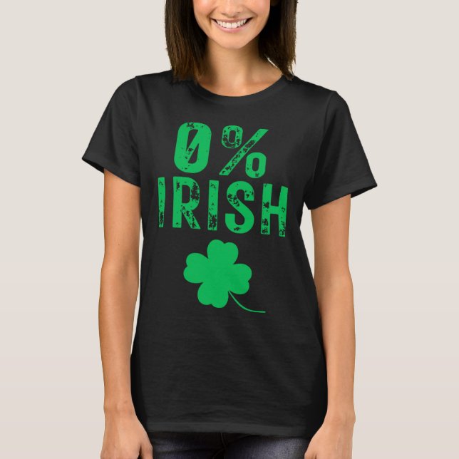 0 Irish  St Patrick s Day T Shirt (Framsida)