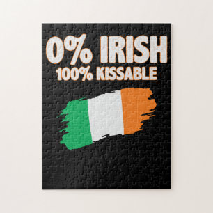 0% irländsk 100% kyssbar pussel