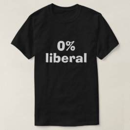0 % LIBERAL T SHIRT