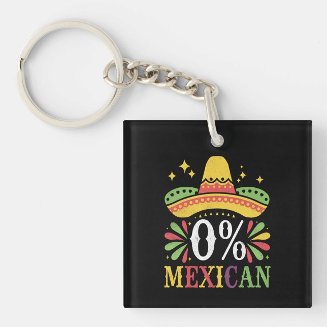 0% mexikansk noll procent rolig Cinco De Mayo (Framsidan)
