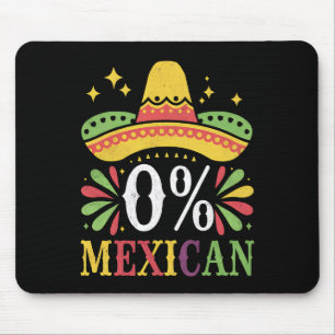 0% mexikansk noll procent rolig Cinco De Mayo Musmatta
