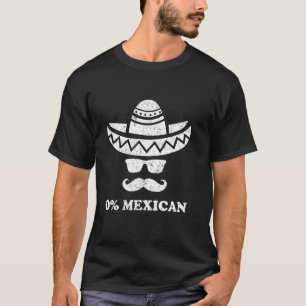 0 Mexikansk Rollig Drickande Cinco de Mayo Noll Pr T Shirt