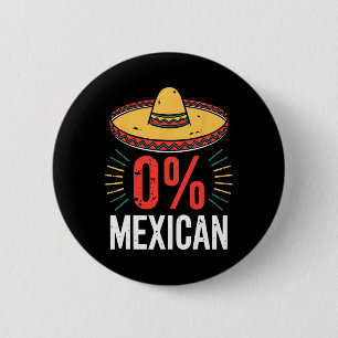 0 % mexikansk shirt Funny Manar Women Cinco De May Knapp