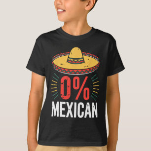 0 % mexikansk shirt Funny Manar Women Cinco De May T