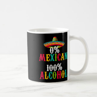 0 % mexikansk tequila Sombrero Cinco De Kaffemugg