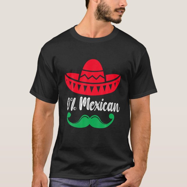 0 mexikanska Cinco De 5 De Mayo Party Funny Cinco  T Shirt (Framsida)