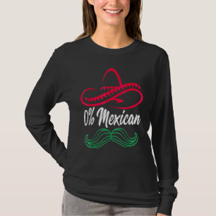 0 mexikanska Fiesta Party Cinco De Mayo 1 T Shirt