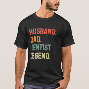 0 Rolig Tandläkare Make Pappa Tandläkare Legend Fa T Shirt