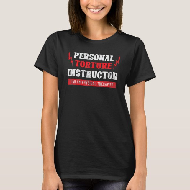0 Sjukgymnast Pta Fysioterapi T Shirt (Framsida)
