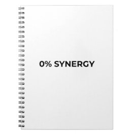 0% Synergy Minimalistisk Professionell Antecknings Anteckningsbok