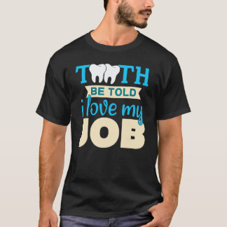0 Vita Rena Tänder Tandläkare Läkare 3 T Shirt